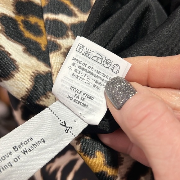 J. Crew NWT Leopard Print Sleeveless A-Line Shift Dress Size 2 - Picture 11 of 11